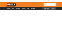 Desktop Screenshot of imetcorporation.com